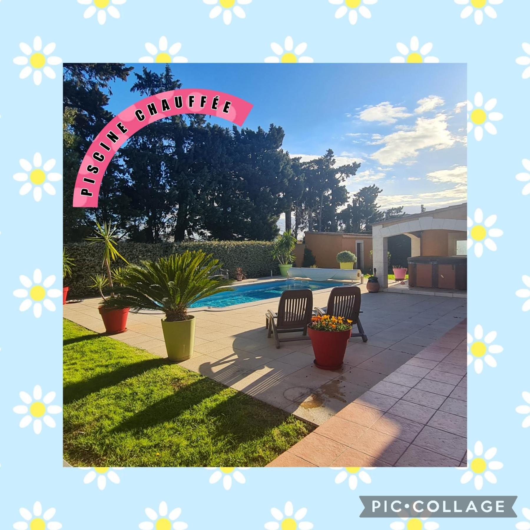 Villa Flamenca - Piscine Chauffee Châteaurenard Buitenkant foto